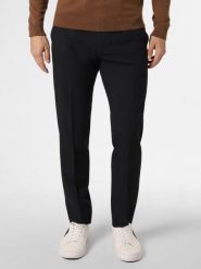Strellson spodnie modułowe - Melwin Mężczyźni Slim Fit niebieski, 52. Niebieskie eleganckie spodnie męskie Strellson, m, bez wzorów. Za 599.95 zł.