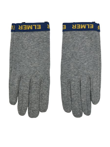 Elmer Rękawiczki EM365 Szary. Szare rękawiczki męskie Elmer, bez wzorów, z dzianiny. Za 179.99 zł.