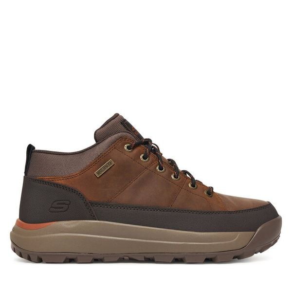 Trekkingi Skechers. Brązowe trekkingi męskie Skechers, trekkingowe. Za 309.99 zł.