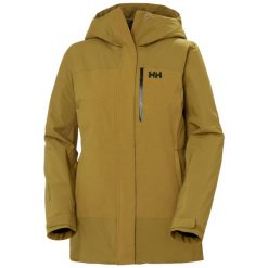 Damska kurtka narciarska z kapturem Helly Hansen Snowplay. Brązowe kurtki damskie Helly Hansen, na zimę, bez wzorów, z kapturem. Za 1,344.50 zł.