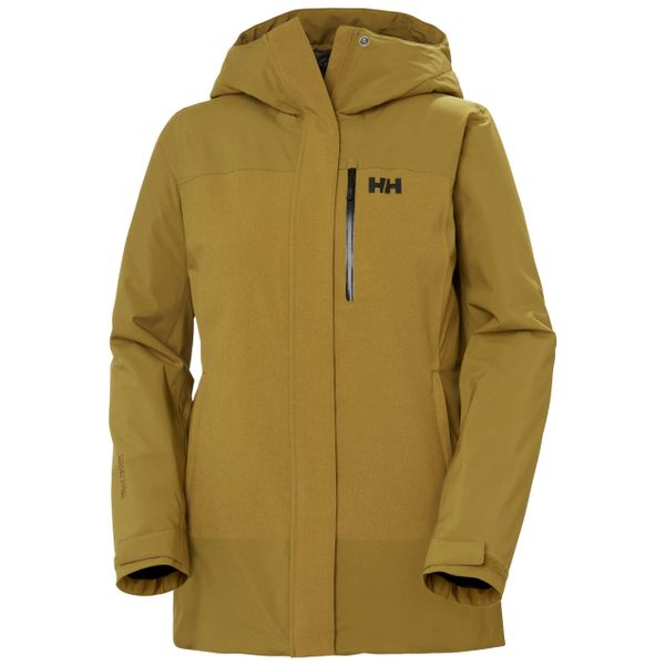 Damska kurtka narciarska z kapturem Helly Hansen Snowplay. Brązowe kurtki damskie Helly Hansen, na zimę, bez wzorów, z kapturem. Za 1,344.50 zł.