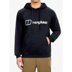Bluza z kapturem męska Berghaus Logo Hoody Light. Czarne bluzy męskie Berghaus, m, bez wzorów, z kapturem. Za 357.49 zł.