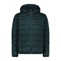 Kurtka z kapturem CMP Snaps. Czerwone kurtki sportowe męskie CMP, m, bez wzorów, z puchu, narciarskie. Za 490.90 zł.