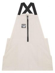 DKNY Sukienka codzienna D32870 S Biały Regular Fit. Białe sukienki dla dziewczynek DKNY, bez wzorów, z bawełny, bez ramiączek. Za 399.99 zł.