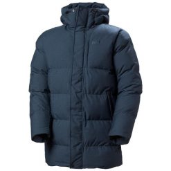 Parka Helly Hansen Alby Puffy. Niebieskie kurtki męskie Helly Hansen, m, bez wzorów, z puchu, bez kaptura. W wyprzedaży za 1,192.00 zł.