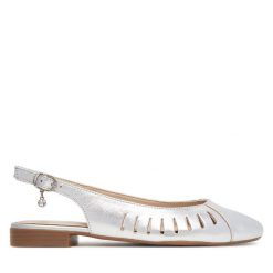 Baleriny Lasocki. Szare baleriny damskie Lasocki, bez wzorów, bez obcasa. Za 149.99 zł.