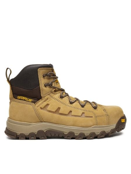 CAT Footwear Trapery Threshold Rebound Wp Nm Ct S7L Hro Fo Sr P726047 Żółty. Żółte śniegowce i trapery męskie CAT Footwear, ze skóry, bez zapięcia. Za 559.99 zł.