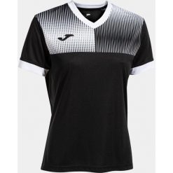 Ekologiczna Koszulka Joma Supernova Czarna i Biała dla Kobiet. Białe koszulki sportowe damskie Joma, bez wzorów, z poliesteru, bez kołnierzyka, bez ramiączek, do piłki nożnej. W wyprzedaży za 156.35 zł.