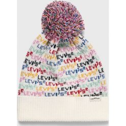 Levi's - Czapka. Szare czapki i kapelusze damskie Levi's. Za 129.90 zł.